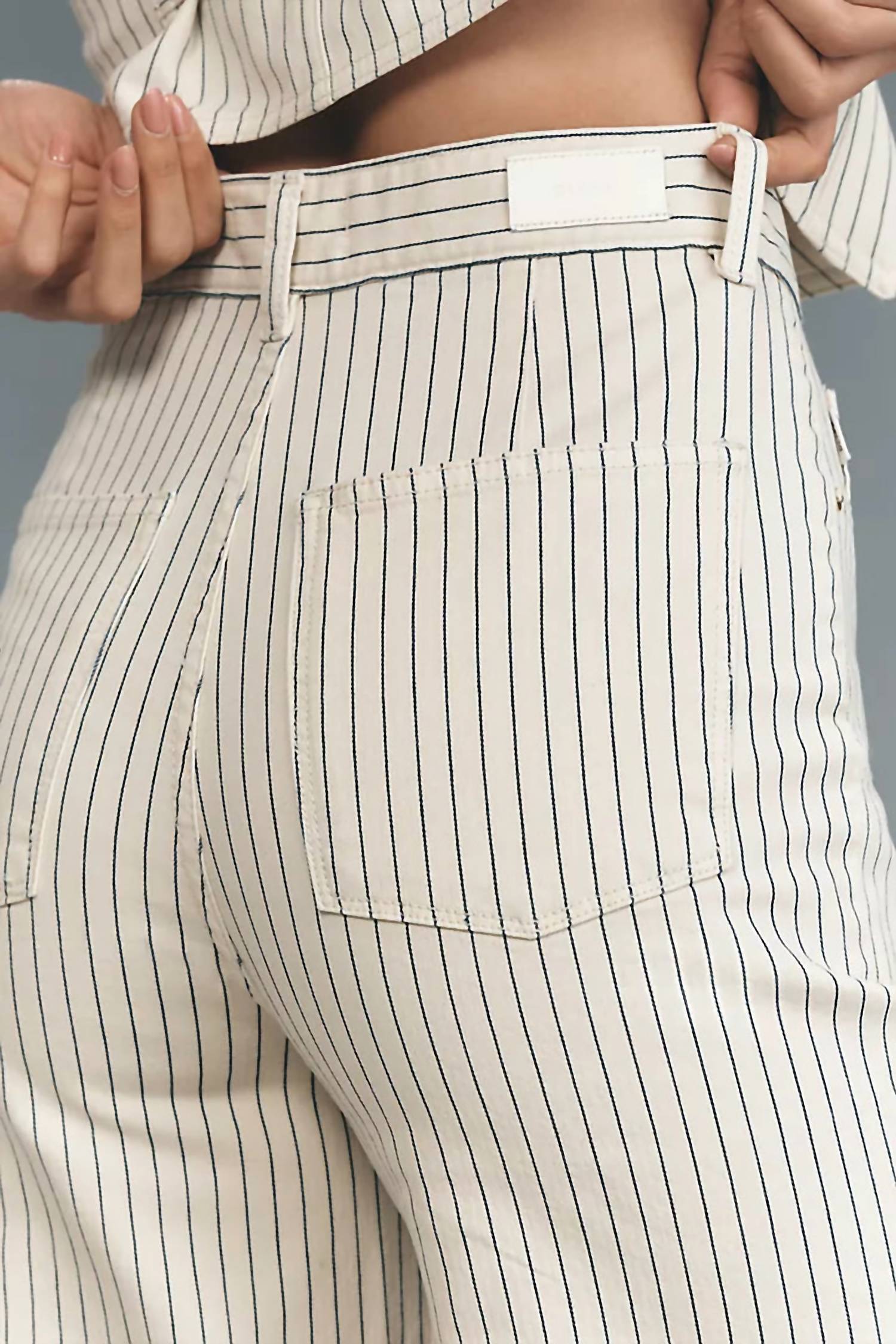 Dl1961 - Women'S - Hepburn High Rise Ankle Wide Leg Pants