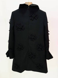 Productseeker - Yira 3D Flower Bell Sleeve Dress