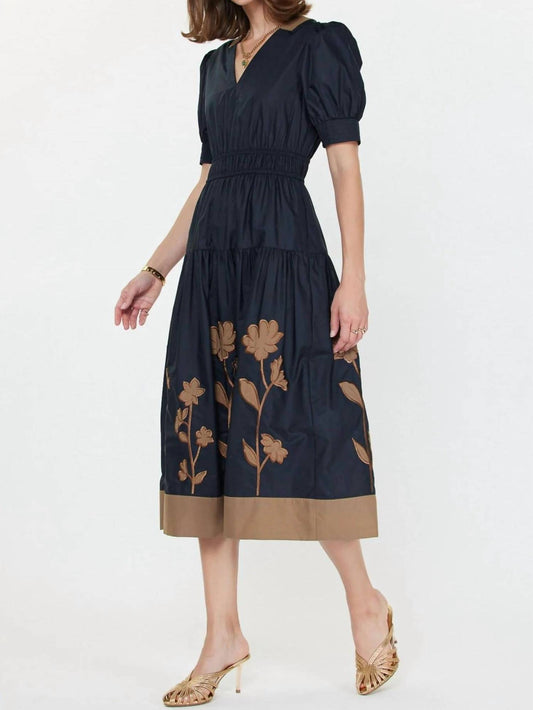 Current Air - Lillian Embroidered Dress
