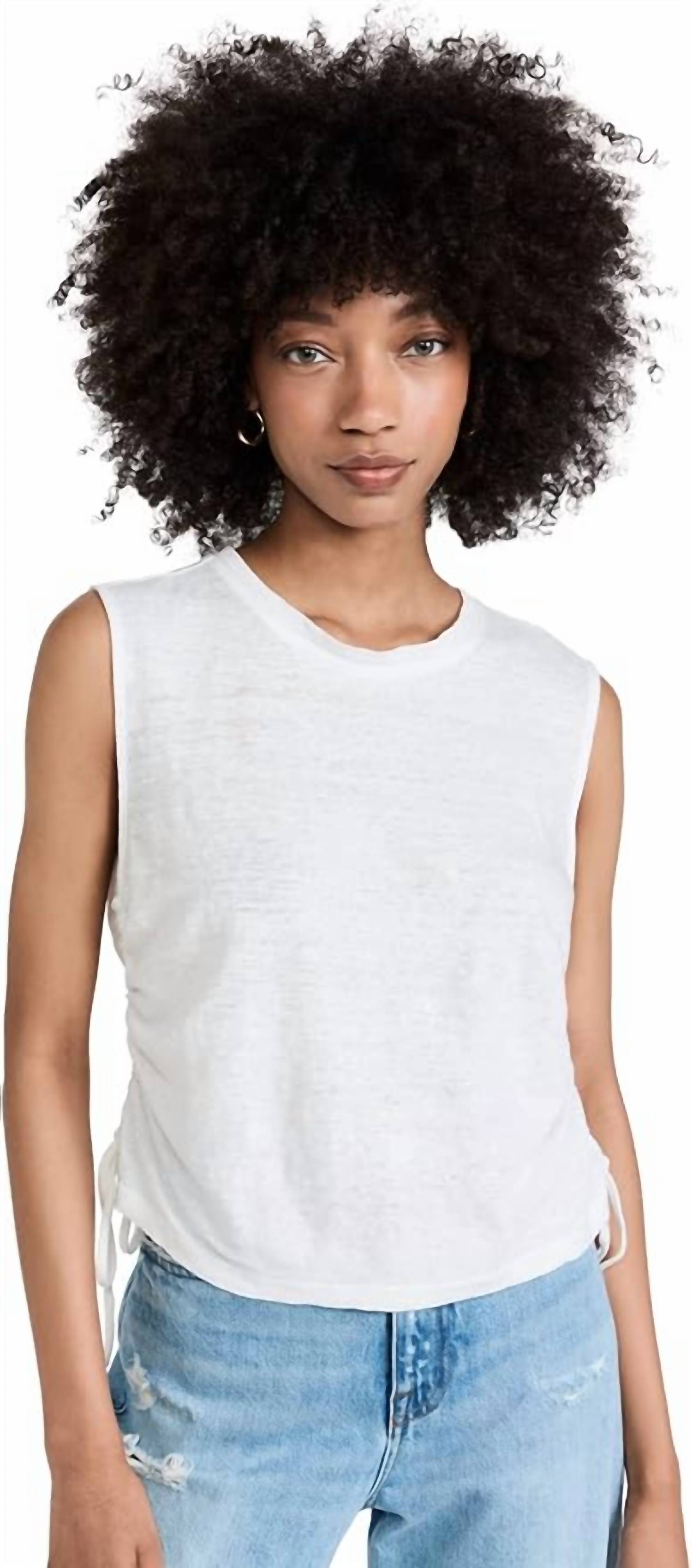 Frame - Side Cinch Muscle Tee