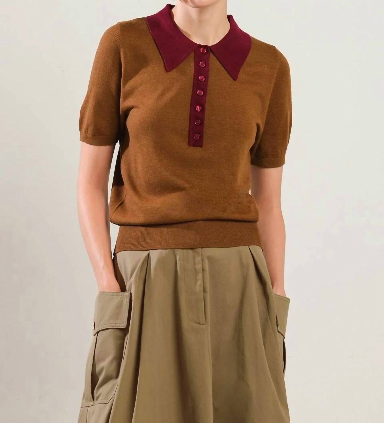 Flying Tomato - Landry Lightweight Sweater Polo
