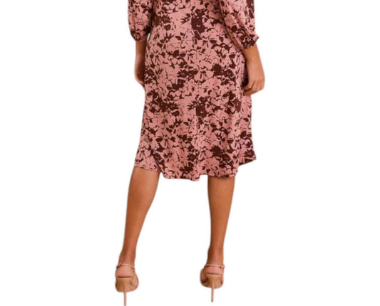 Gilli - Faux Wrap Midi Dress