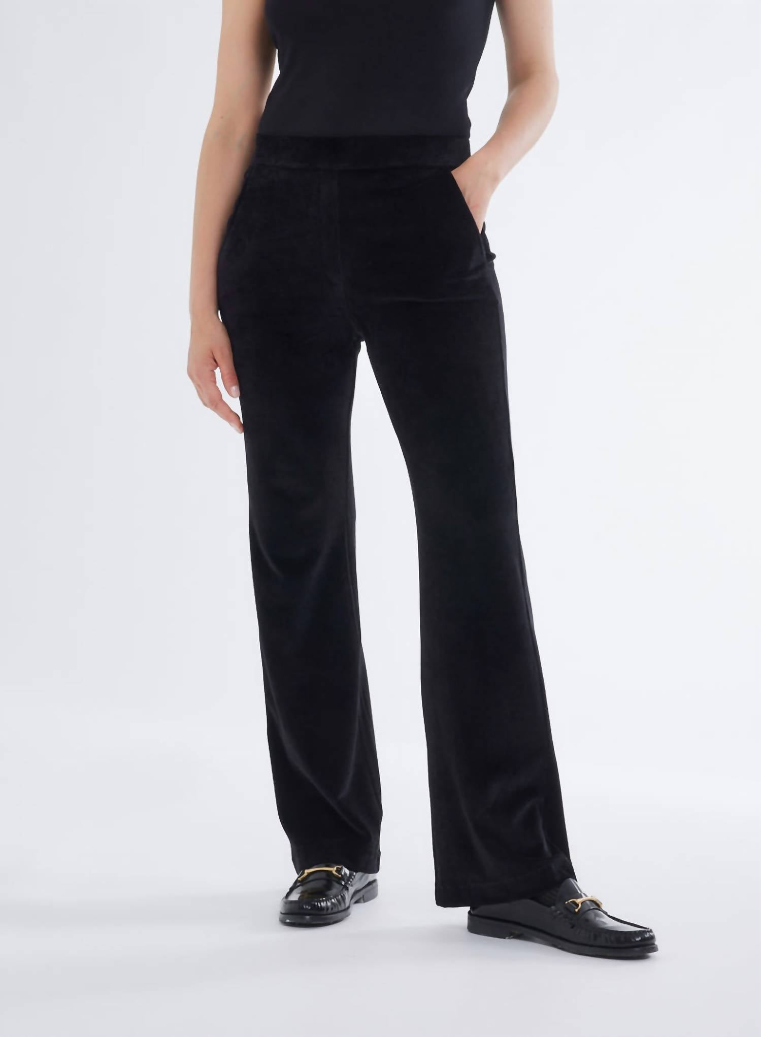 Majestic Filatures - Velour Wide Leg Pants