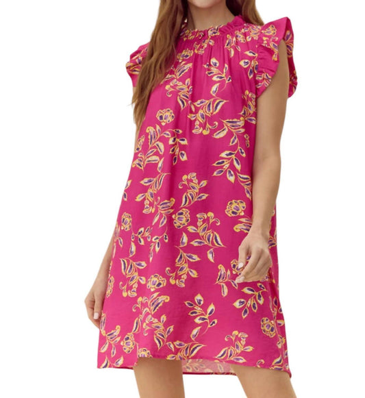 Jodifl - Flower Chiffon Dress