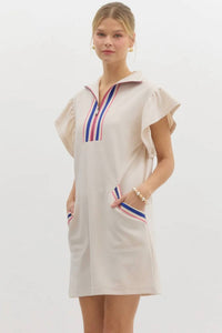 Whimsical Mimsy - Flutterband Mini Dress