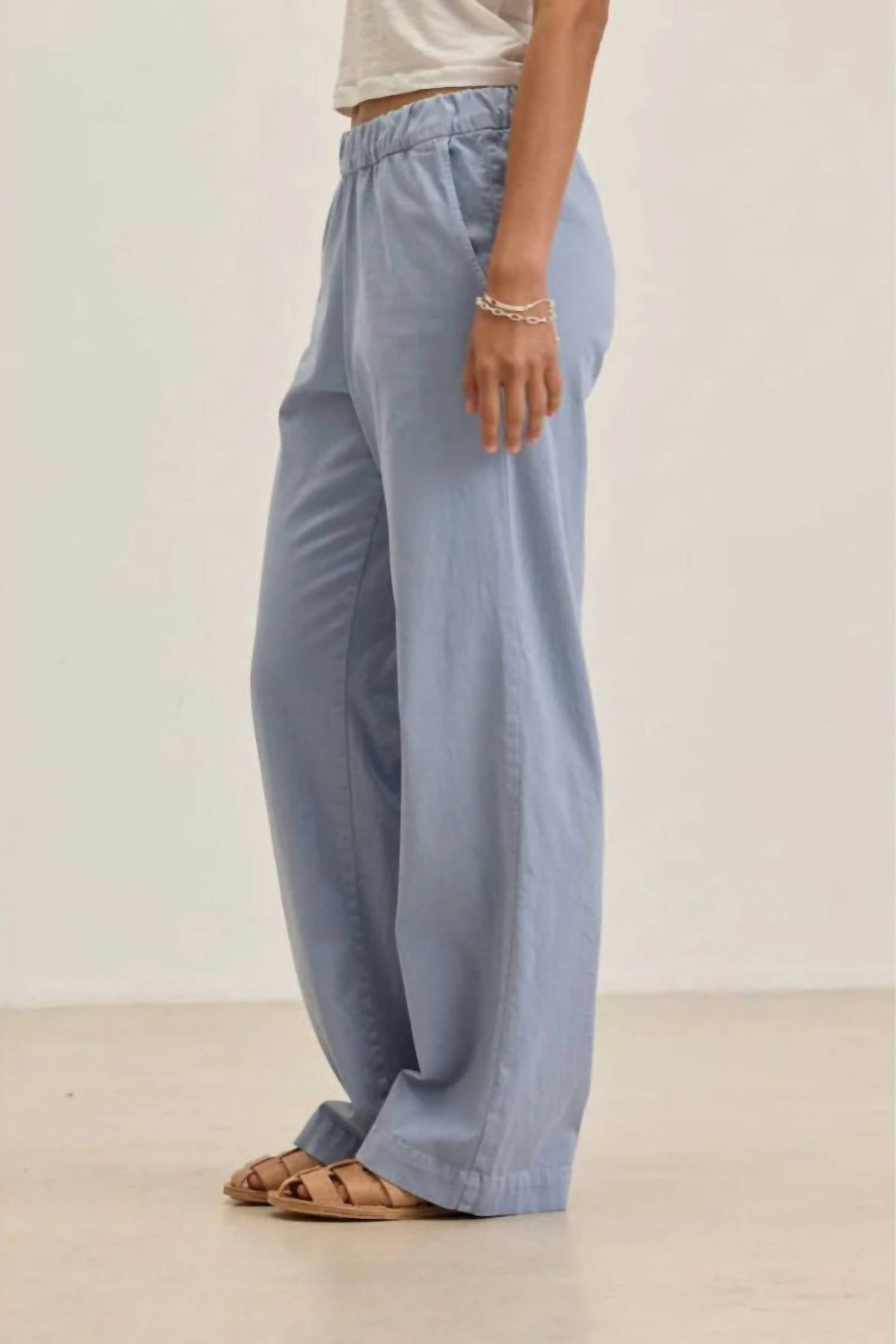 Velvet By Graham & Spencer - Naya Cotton Twill Pant