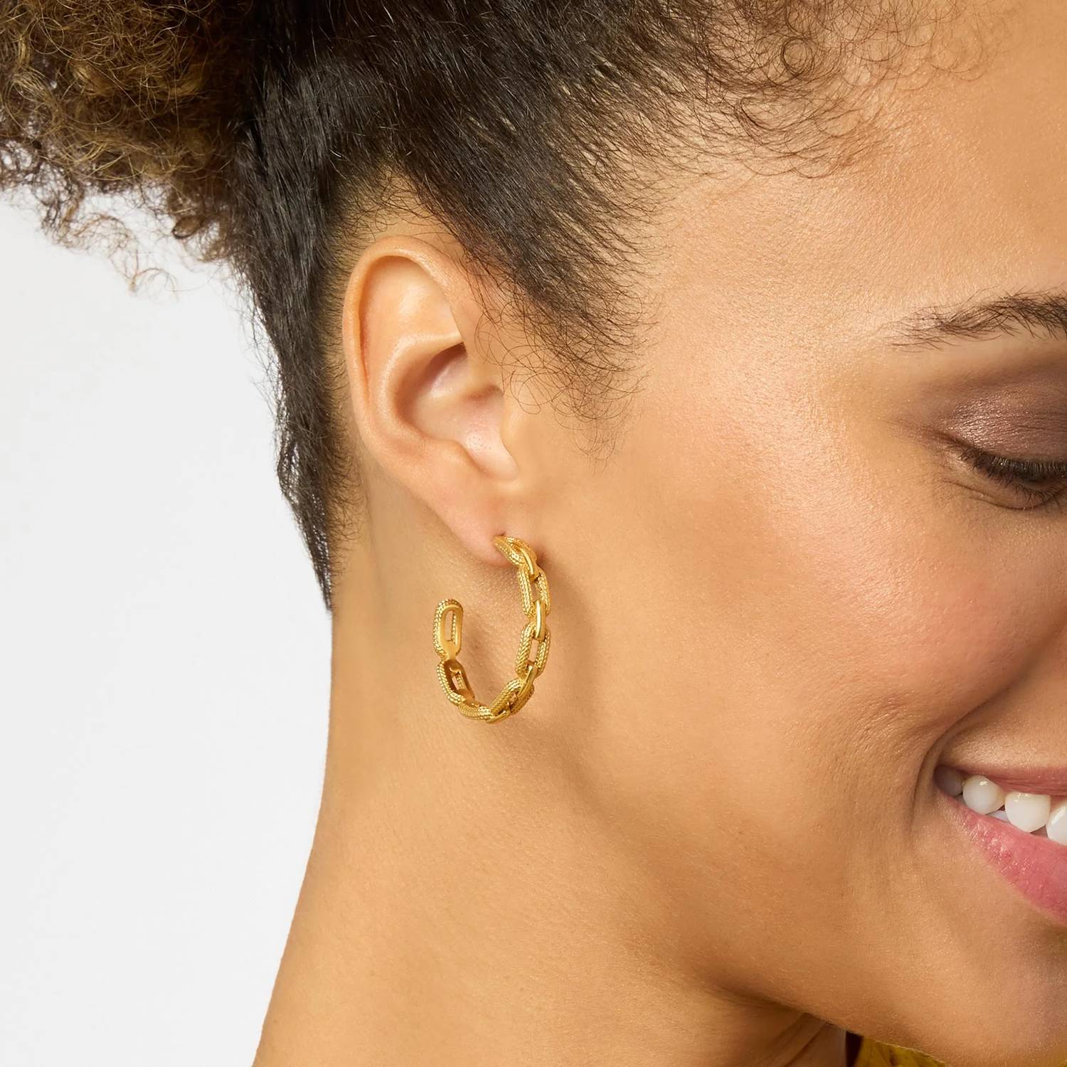 Julie Vos - Cheval Paperclip Hoop Earring