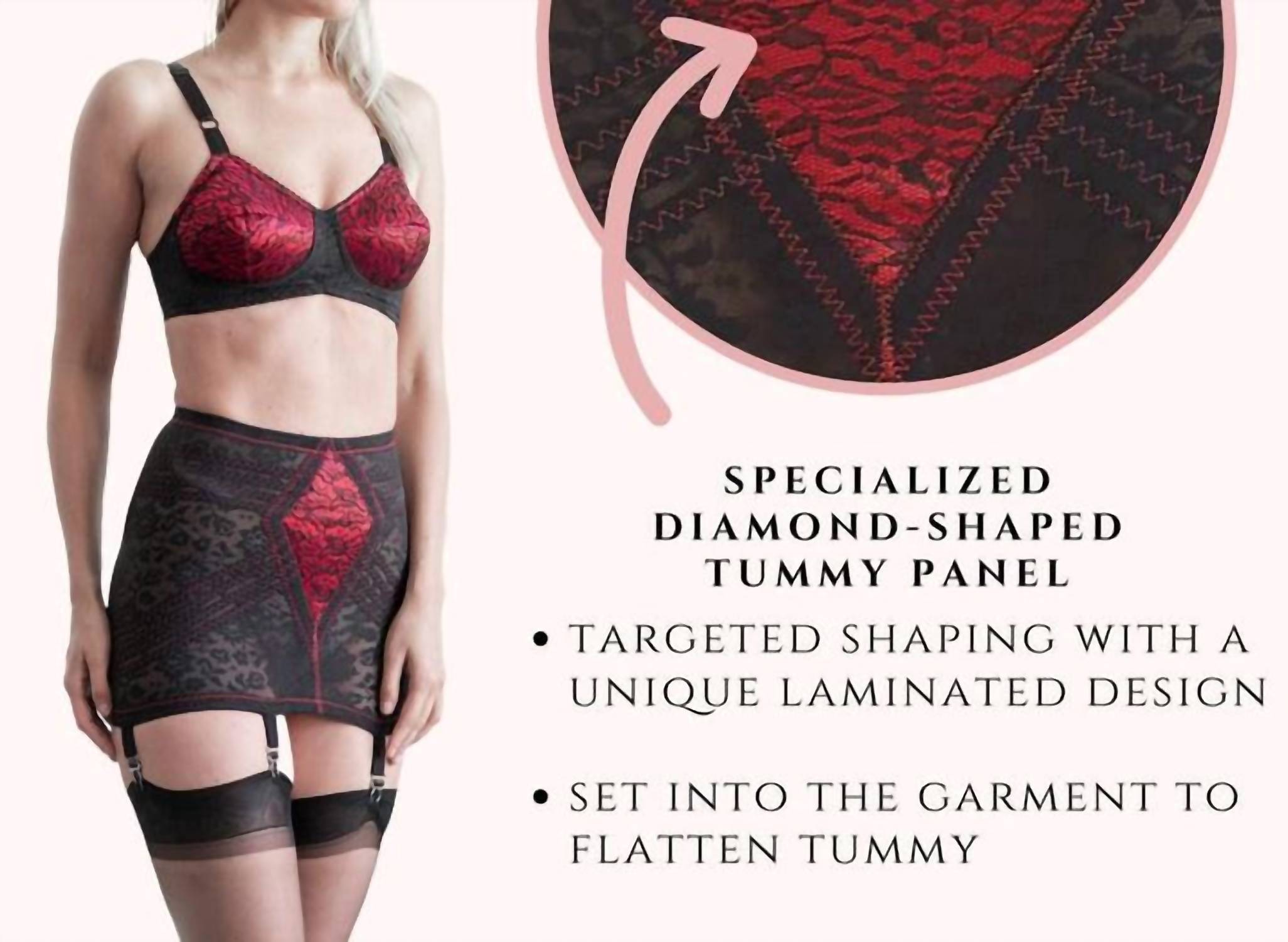 Rago - Open Bottom Girdle Extra Firm Shaping