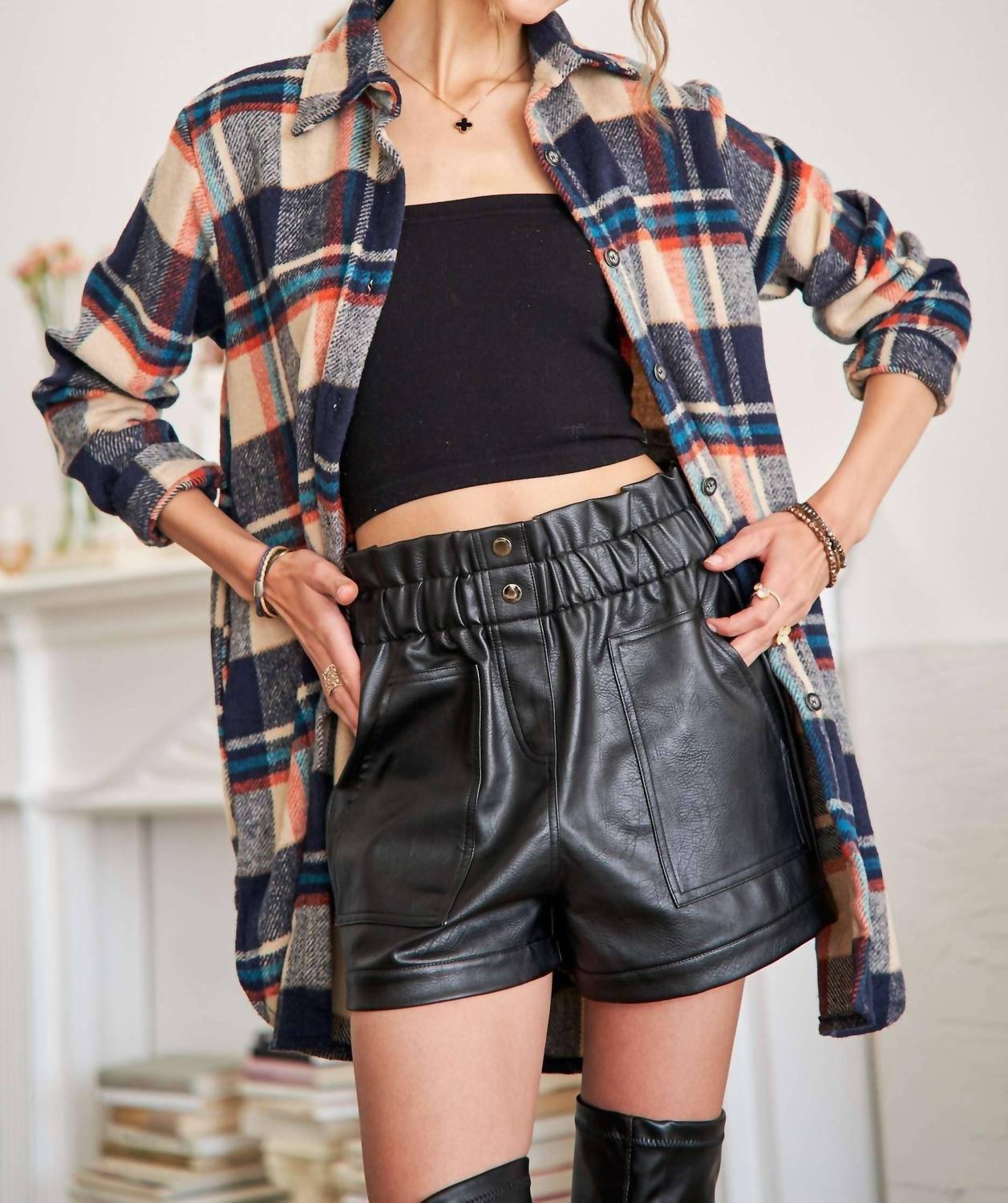 Adora - Classic Flannel Shacket