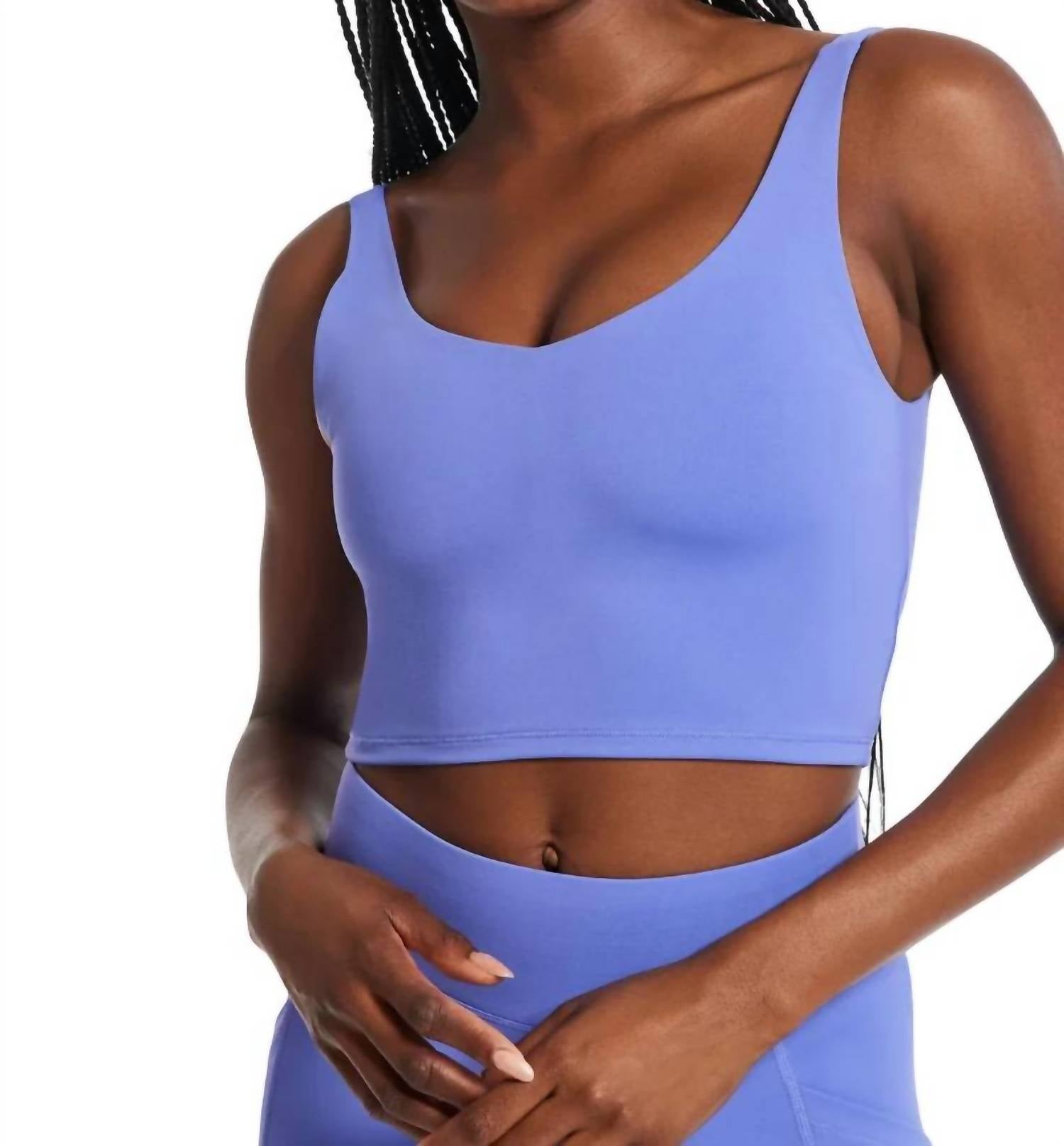 Bandier - V-neck Tempo Crop Bra