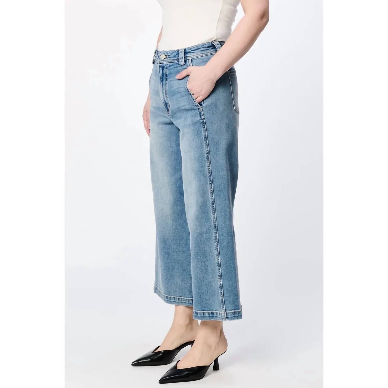 Dear John Denim - Audrey Wide Leg Jeans