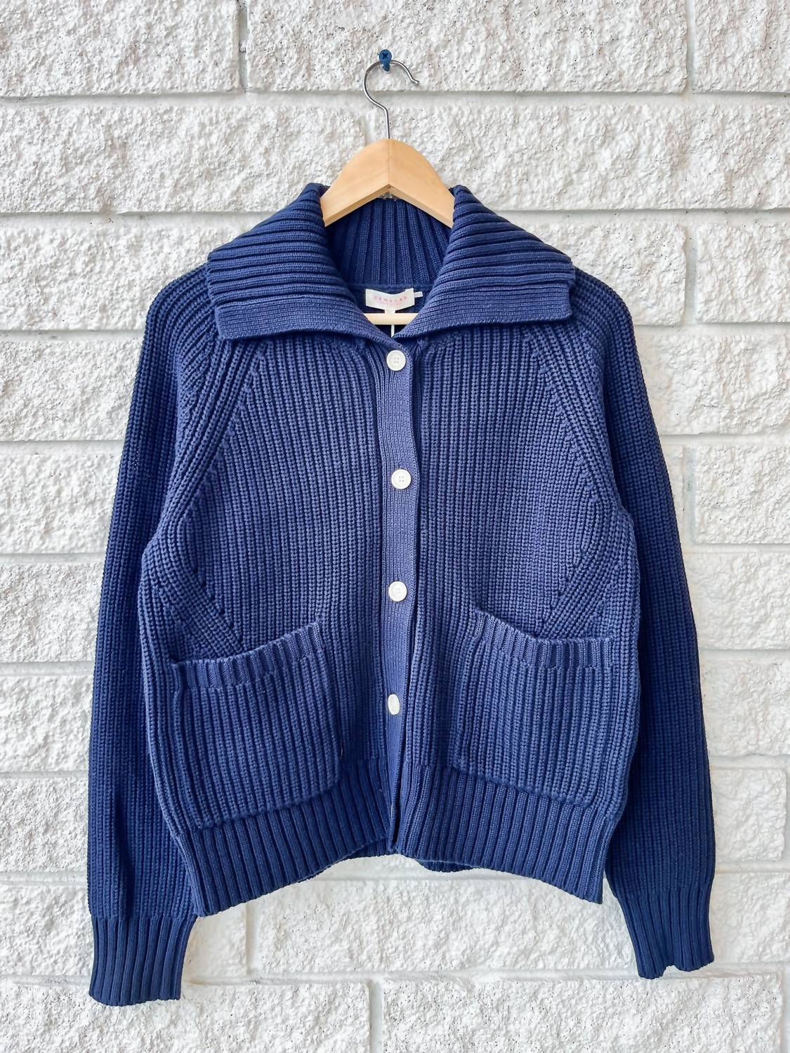 Demylee New York - Parker Cotton Cardigan With Patch Pockets