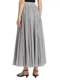 Toteme - Crinkled Plisse Maxi Skirt