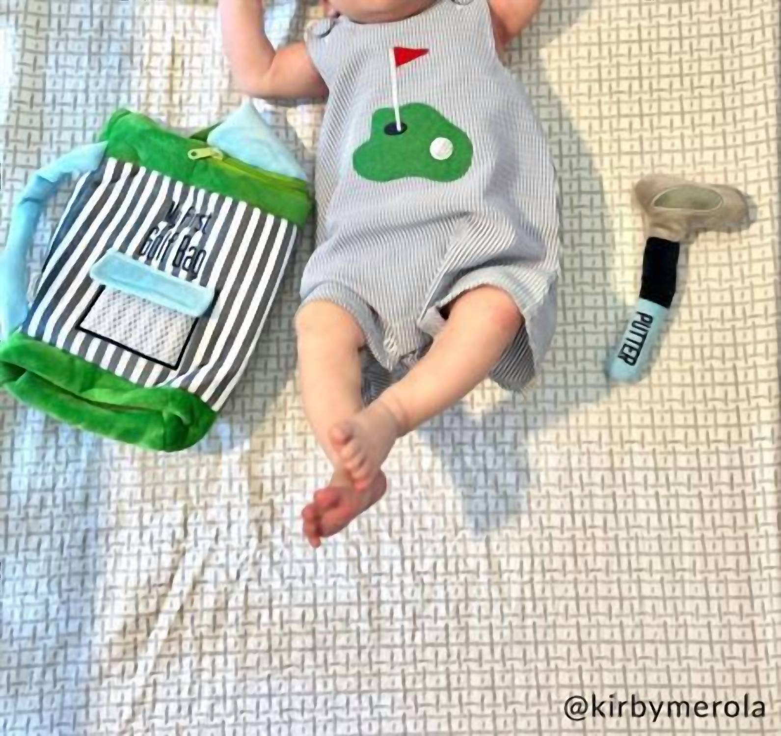 Mudpie - Kid's Golf Jon Jon Romper