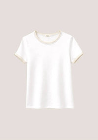 Dylan - Women's Brooks Blanket Stitch Tee