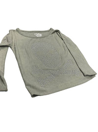 Chaser - Studded Skull Long Sleeve Tee