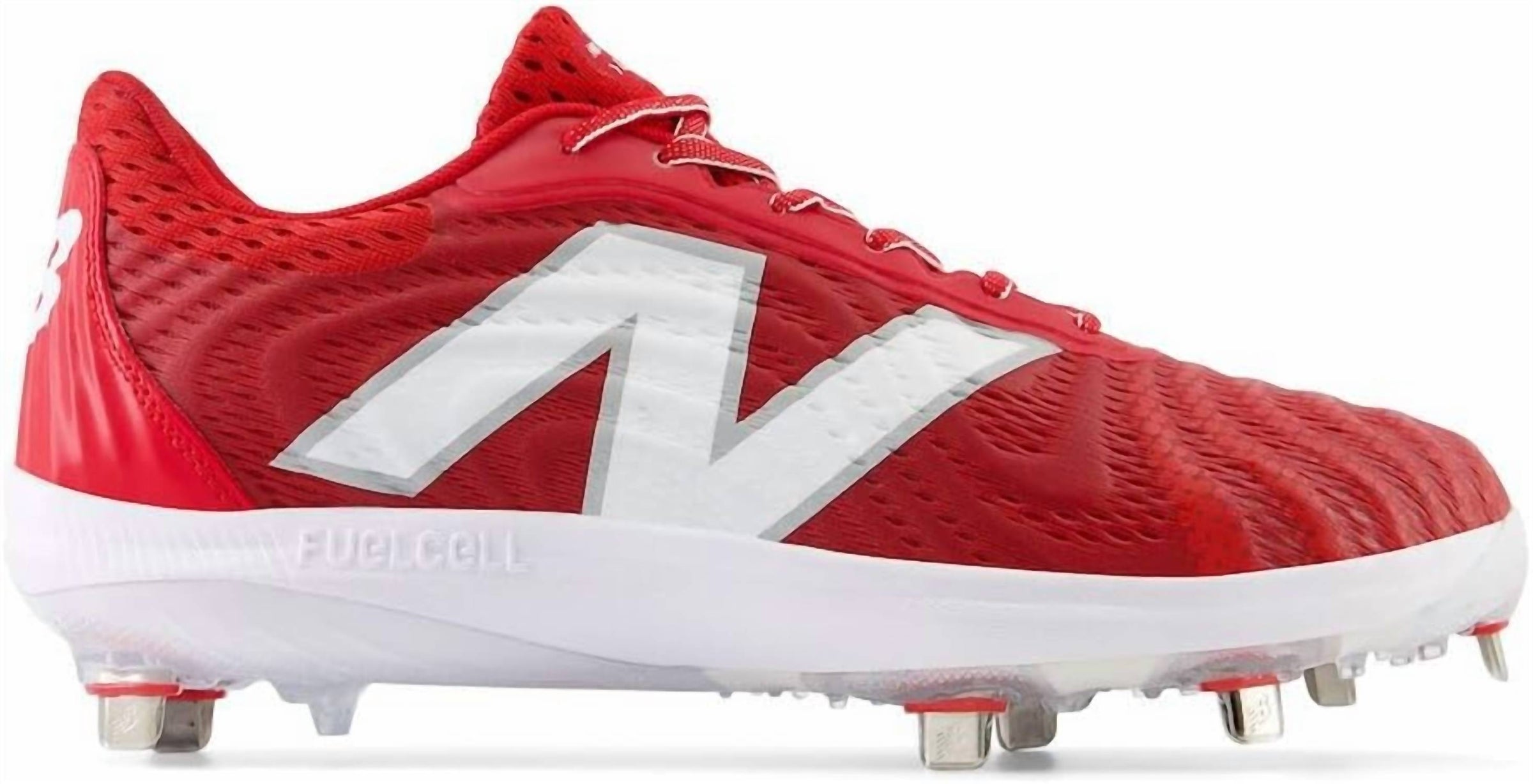 New Balance Unisex - Fuelcell 4040v7 Metal Athletic Shoes in red - men's shoe