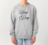 The Minted Olive - Lazy Day Graphic Crewneck Sweatshirt