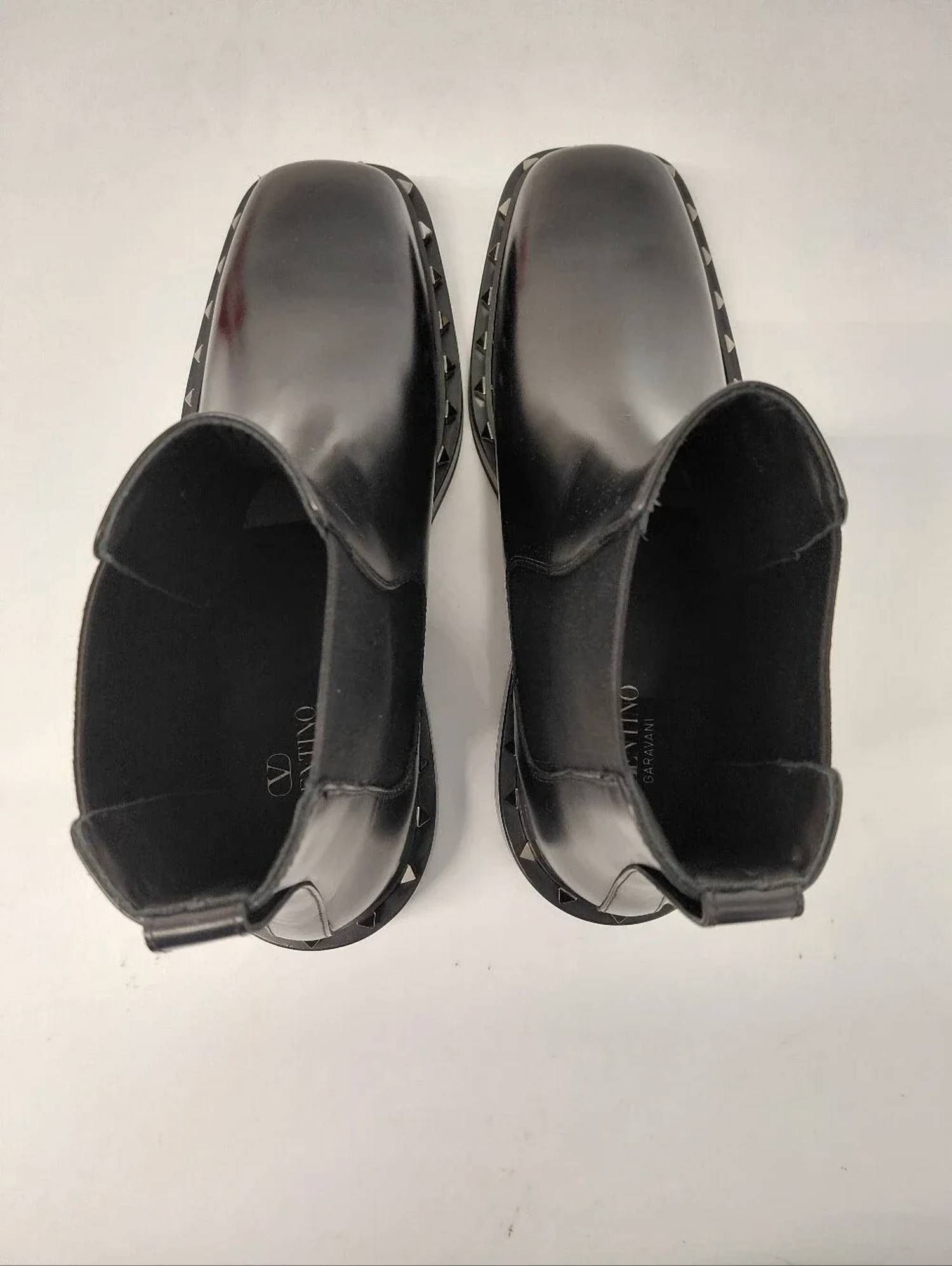 Valentino Garavani - Men's Rockstud Leather Ankle Boots