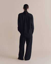 Mijeong Park - Silk Linen Oversized Shirt