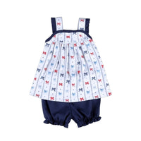 Baby Loren - Kids Celebrate Pima Bloomer Set