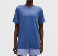 lululemon Jersey Training Short Sleeve Shirt in brilliant blue - women's t-shirt