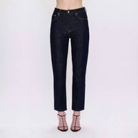 PISTOLA Bri Ankle High Rise Slim Straight Jean in nightfall - women's jeans