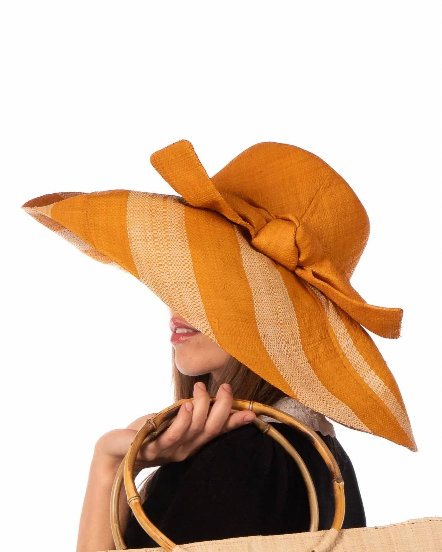Shebobo - Women's Audrey 5" Wide Brim Straw Hats