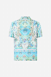 Camilla - Short Sleeve Camp Collared Shirt