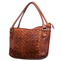 Ls Western - Women's Hand-dyed Western Shoulder Bag