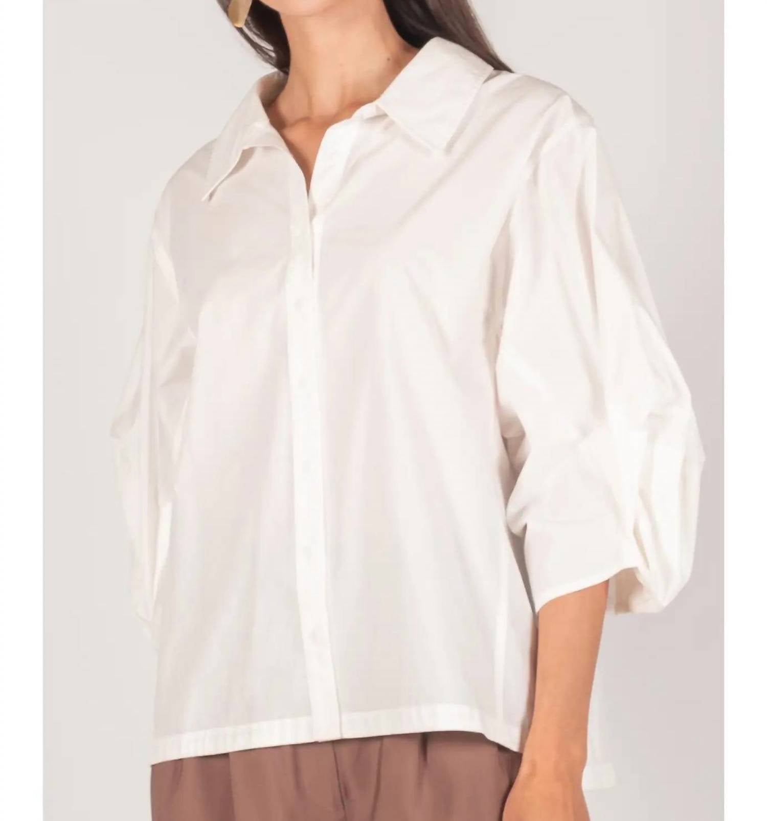 Before You - Karina Puff Sleeve Top