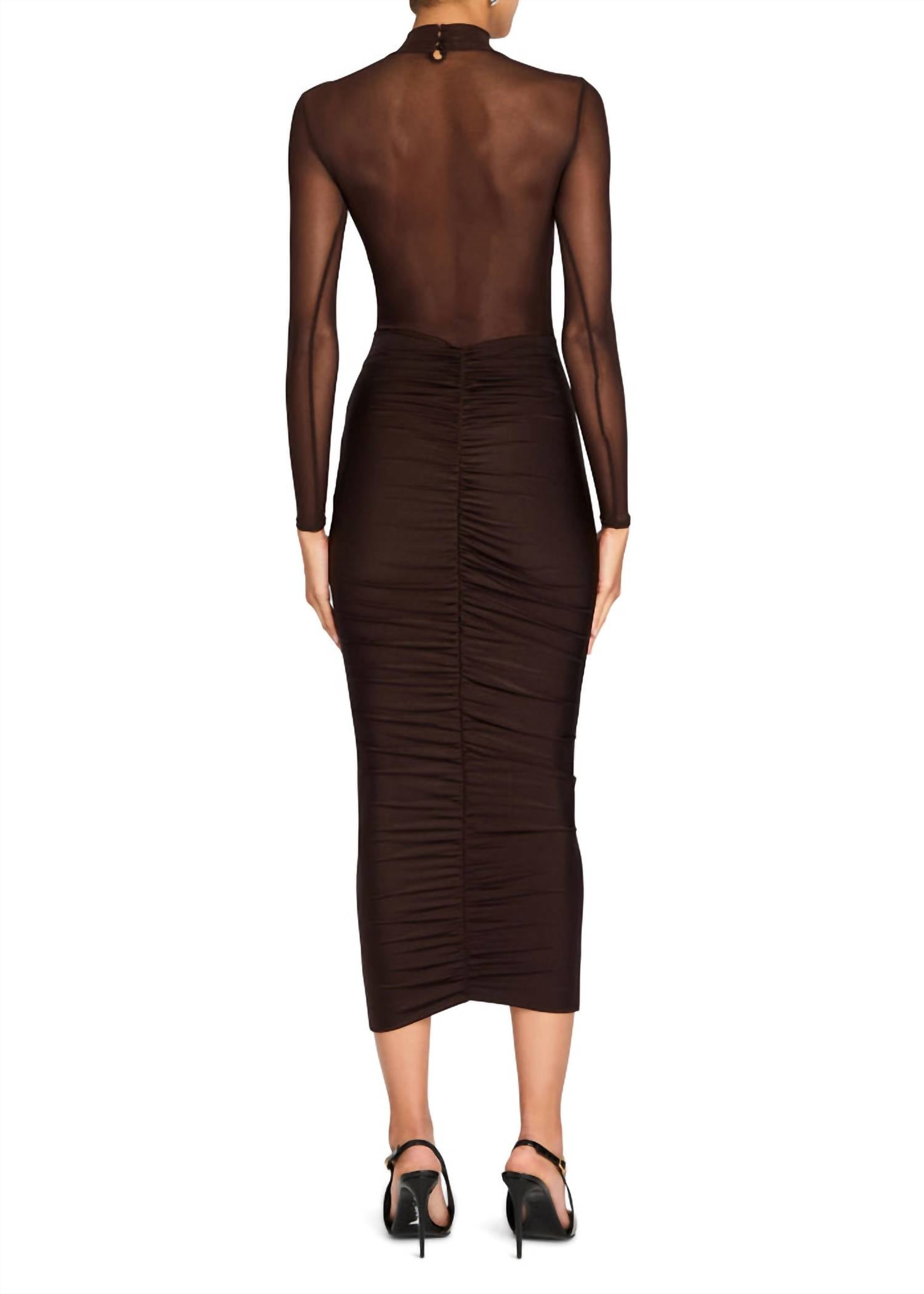 Ser.O.Ya - Levina Mesh Midi Dress