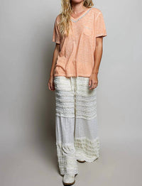 Pol - Hand-stitched Slub Tee