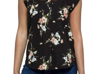 Daniel Rainn - Estefany Lace Detail Split Neck Blouse