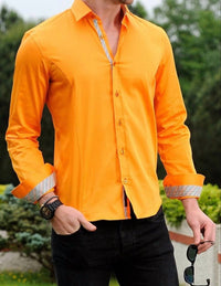 Eight X - Colorful Trim Shirt