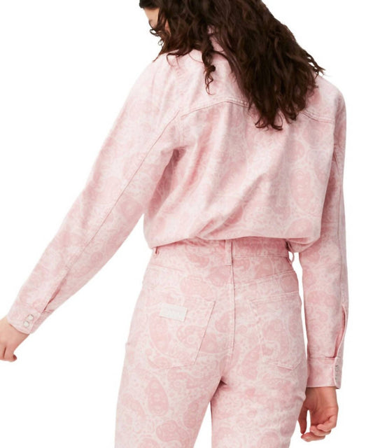 Ganni - Denim Western Top