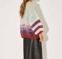 Maiami - Mohair Gradient Big Cardigan