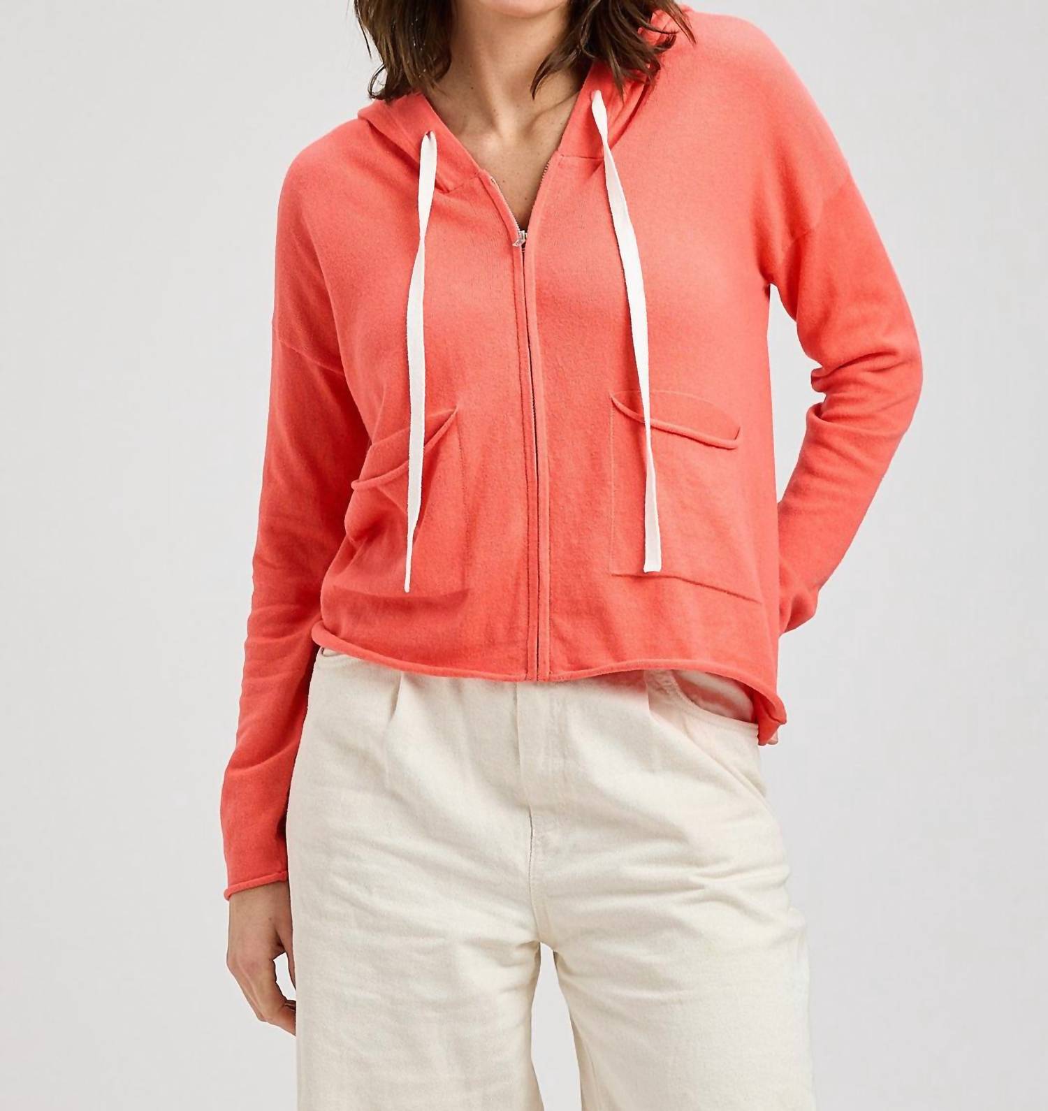 Zaket & Plover - Boxy Zip Hoodie