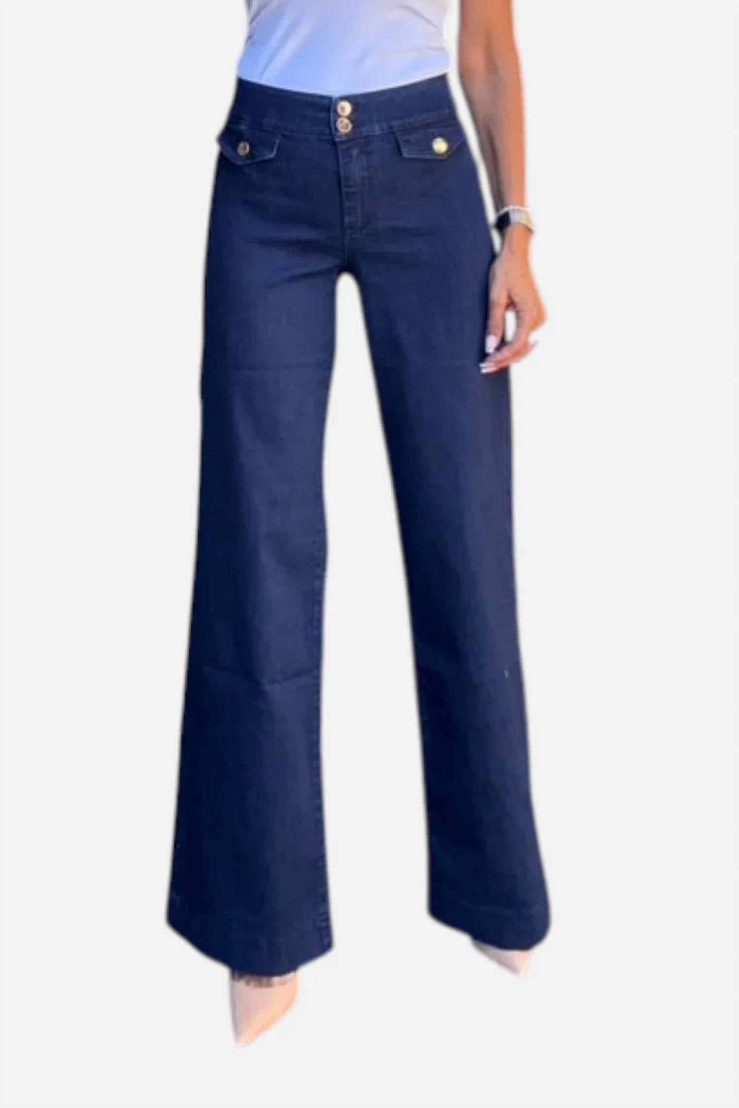 Bevy Flog - Women's Stacy Flare Denim Jeans