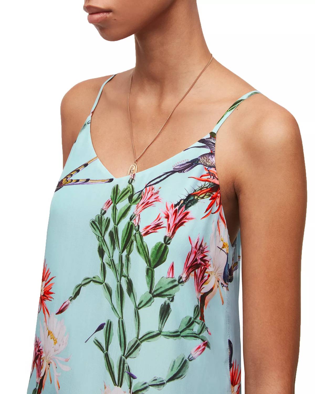 Allsaints - Essey Senja Sleeveless Hi-low Dress