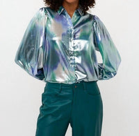 Esqualo - Faded Vibrance Blouse