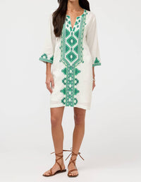 Johnny Was - SOLANGE SHORT SLIP KAFTAN