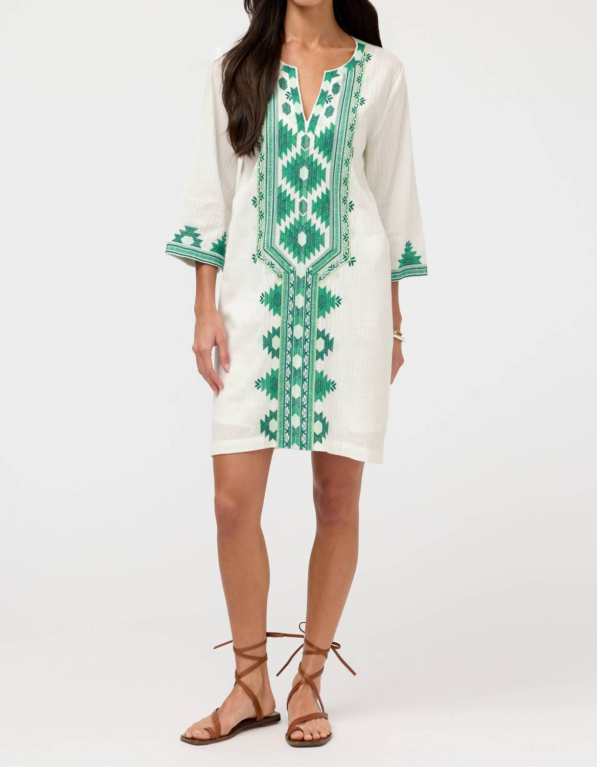 Johnny Was - SOLANGE SHORT SLIP KAFTAN