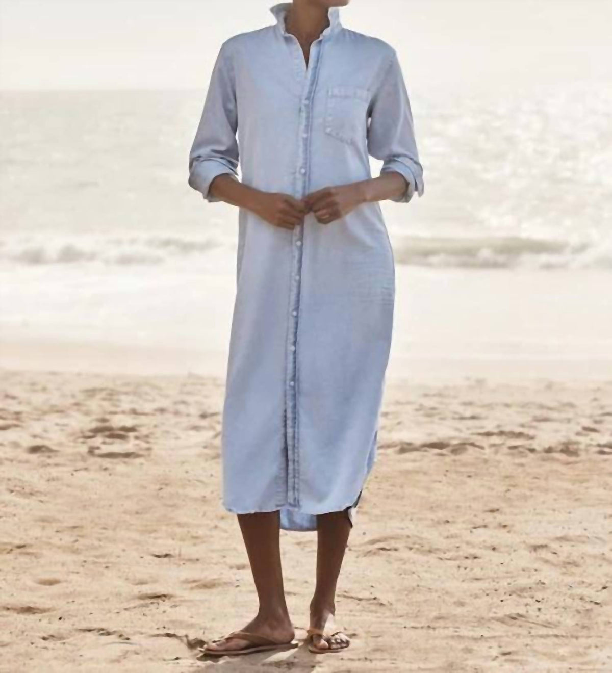 Frank & Eileen - Rory Maxi Shirtdress