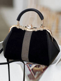 Vividlux - Women's Geometric Sequined Split-joint Crossbody Handbags
