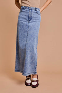 Gilli - CASSY FLARE DENIM SKIRT