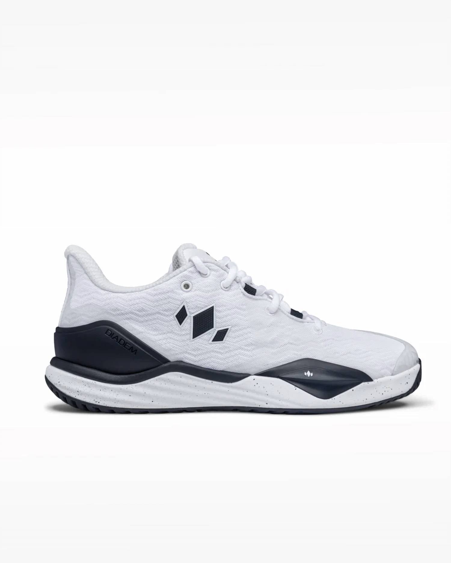 Diadem Sports Men's Court Burst Pickleball Shoes in white black - men's shoe