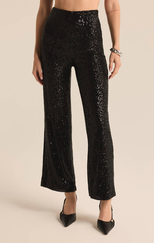 Z Supply - Sklyar Sequin Cropped Pants