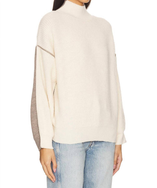 Line And Dot - Katy Mock Neck Sweater