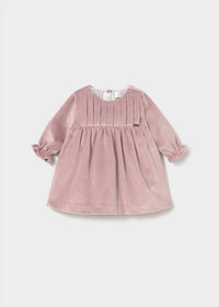Mayoral Baby's Velvet Dress in pink - kids' dress